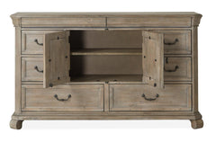 Magnussen Furniture Tinley Park Dresser in Dove Tail Grey