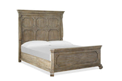 Magnussen Furniture Tinley Park King Panel Bed in Dove Tail Grey
