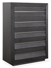 Magnussen Furniture Wentworth Village Drawer Chest in Sandblasted Oxford Black image