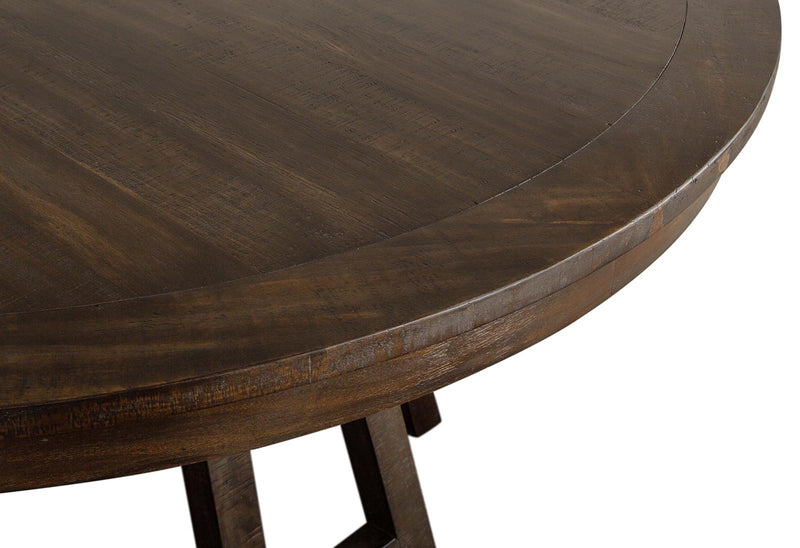 Magnussen Furniture Westley Falls 52" Round Dining Table in Graphite