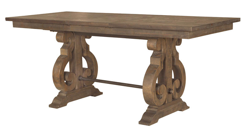 Magnussen Furniture Willoughby Rectangular Counter Height Table in Weathered Barley D4209-42