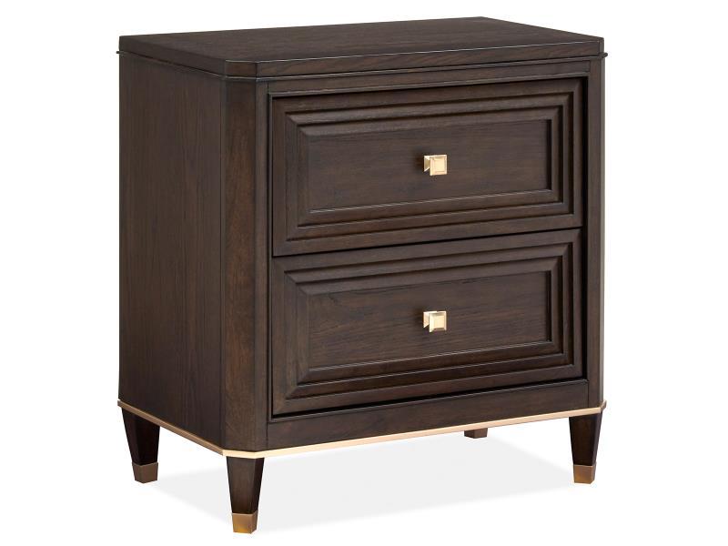 Magnussen Furniture Zephyr Drawer Nightstand in Sable image