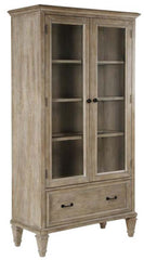 Magnussen Lancaster Door Bookcase in Dove Tail Grey image