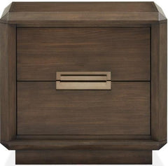 Magnussen Furniture Nouvel 2 Drawer Nightstand in Russet image