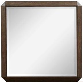 Magnussen Furniture Nouvel Square Mirror in Russet image