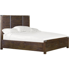 Magnussen Pine Hill California King Storage Bed in Rustic Pine