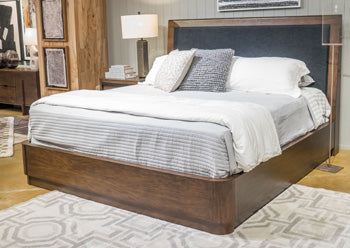 Dilenno Upholstered Bed - Sanctuary Home Furnishings (CA)*