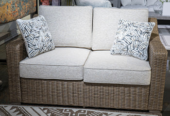Laguna Heights Outdoor Loveseat with Cushion - Sanctuary Home Furnishings (CA)*