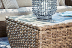 Sandy Bloom 3-Piece Outdoor Occasional Table Package