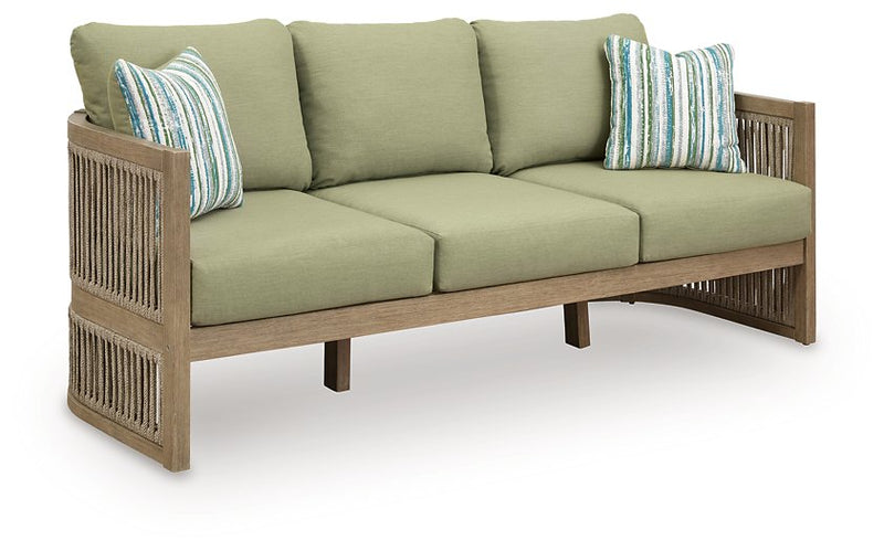 Serena Shores Outdoor Sofa with Cushion - Sanctuary Home Furnishings (CA)*