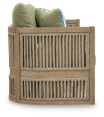 Serena Shores Outdoor Sofa with Cushion - Sanctuary Home Furnishings (CA)*
