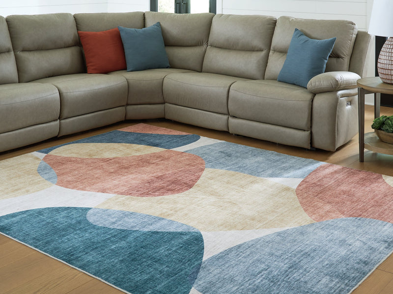 Chanleigh Washable 7'6" x 9'6" Area Rug - Sanctuary Home Furnishings (CA)*