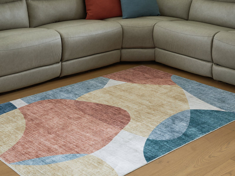 Chanleigh Washable 5' x 7' Area Rug - Sanctuary Home Furnishings (CA)*