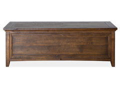 Bay Creek Lift Top Storage Cocktail Table W/Casters
