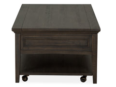 Westley Falls Rectangular Cocktail Table W/Casters
