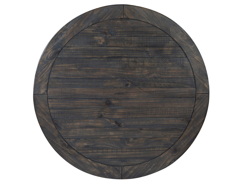Boswell Round Cocktail Table W/Casters