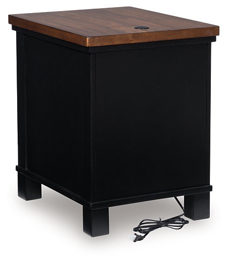 Wildenauer Chairside End Table - Sanctuary Home Furnishings (CA)*