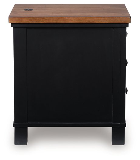 Wildenauer Chairside End Table - Sanctuary Home Furnishings (CA)*