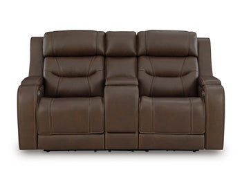 Knightington Power Reclining Loveseat with Audio Seating - Sanctuary Home Furnishings (CA)*