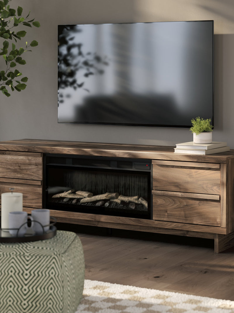 Zadilyn 72" TV Stand with Electric Fireplace - Sanctuary Home Furnishings (CA)*