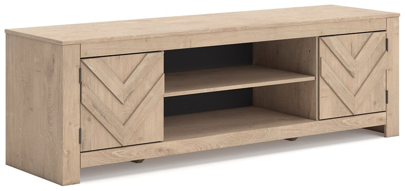 Cayboni 71" TV Stand with Electric Fireplace - Sanctuary Home Furnishings (CA)*