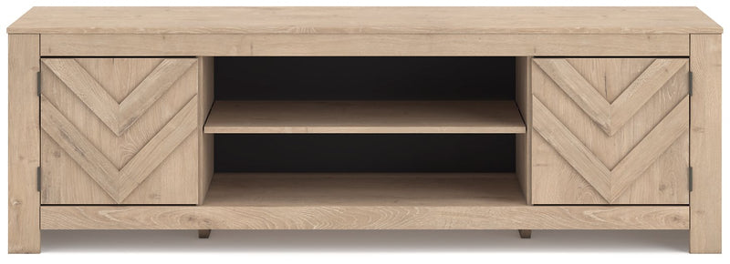 Cayboni 71" TV Stand with Electric Fireplace - Sanctuary Home Furnishings (CA)*
