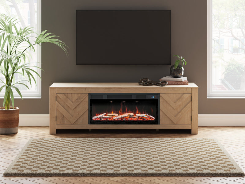 Cayboni 71" TV Stand with Electric Fireplace - Sanctuary Home Furnishings (CA)*
