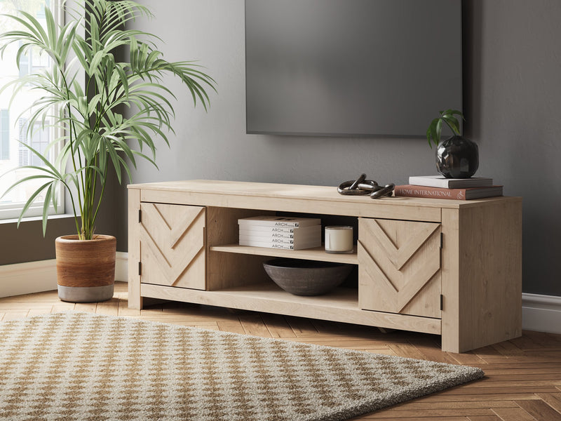Cayboni 71" TV Stand with Electric Fireplace - Sanctuary Home Furnishings (CA)*