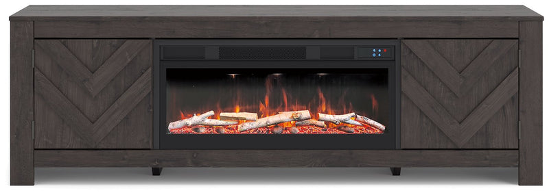 Cayboni 71" TV Stand with Electric Fireplace - Sanctuary Home Furnishings (CA)*