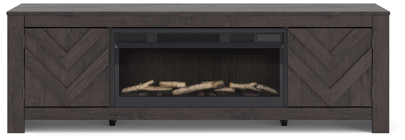 Cayboni 71" TV Stand with Electric Fireplace - Sanctuary Home Furnishings (CA)*