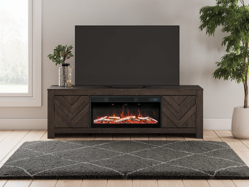 Cayboni 71" TV Stand with Electric Fireplace - Sanctuary Home Furnishings (CA)*