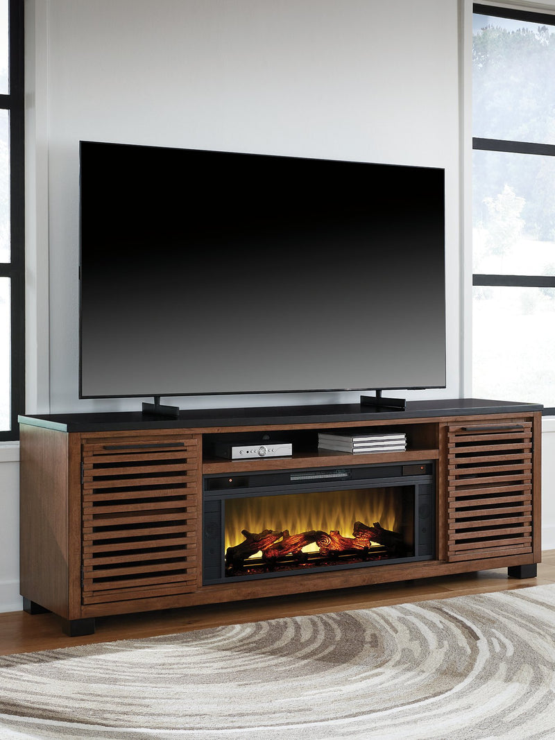 Kallari 84" TV Stand with Electric Fireplace - Sanctuary Home Furnishings (CA)*