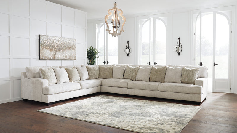Rawcliffe Signature Design by Ashley 4-Piece Sectional image