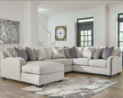 Dellara Benchcraft 4-Piece Sectional with Chaise image