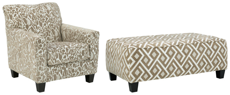 Dovemont Signature Design 2-Piece Chair & Ottoman Set image