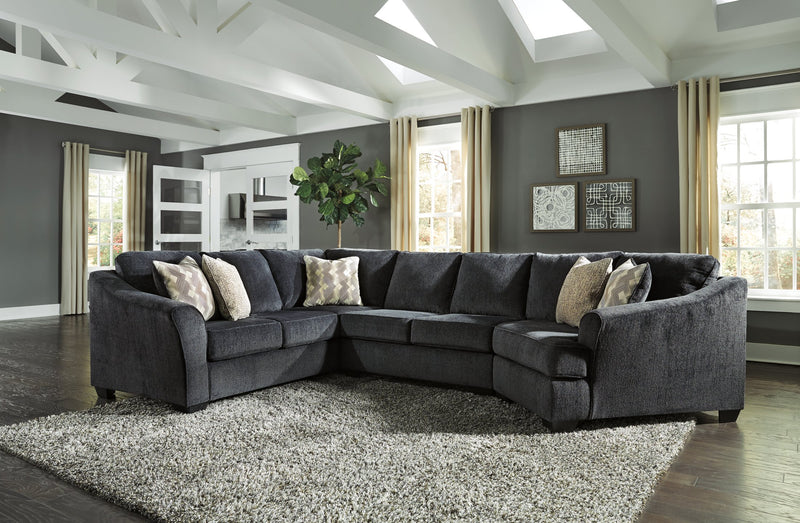 Eltmann Signature Design by Ashley 3-Piece Sectional with Cuddler image