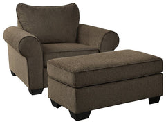 Nesso Benchcraft 2-Piece Chair & Ottoman Set image