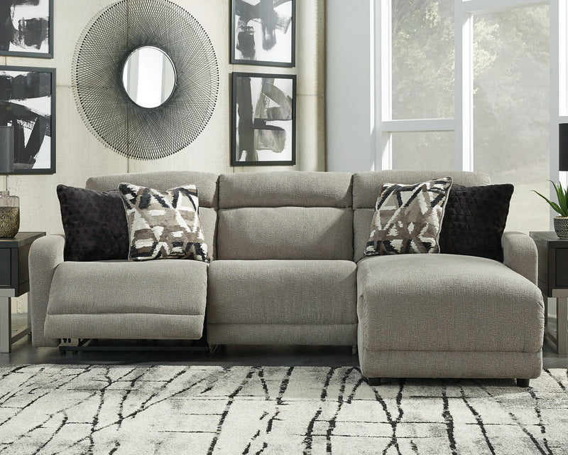 Colleyville Millennium by Ashley 3-Piece Power Reclining Sectional with Chaise image