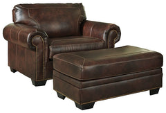 Roleson Signature Design 2-Piece Chair & Ottoman Set image