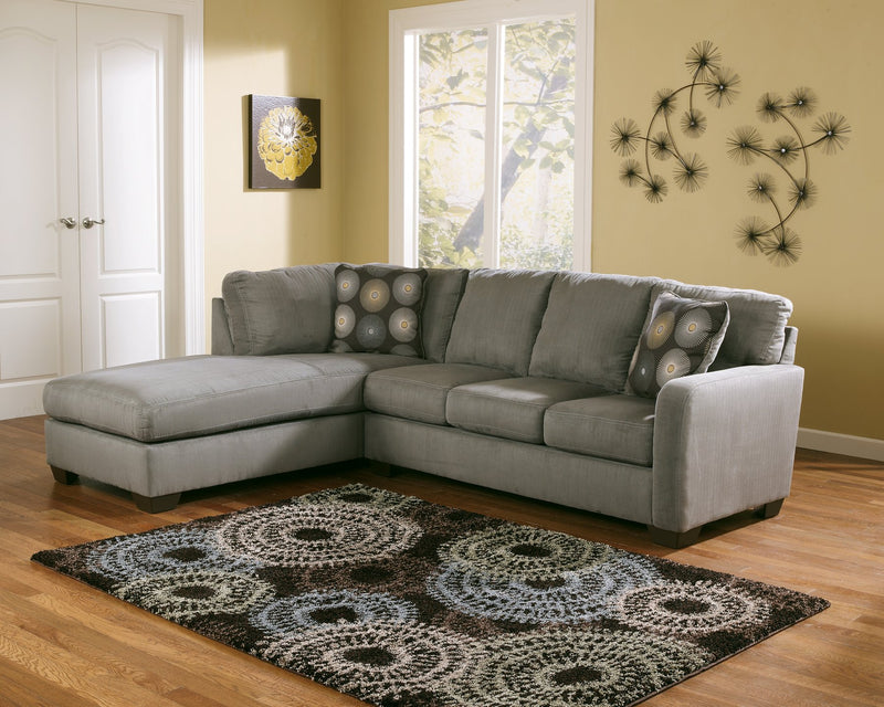 Zella Signature Design by Ashley 2-Piece Sectional with Chaise