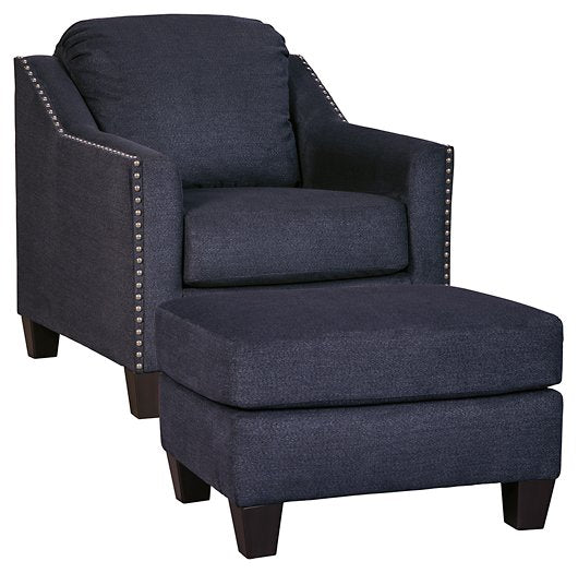 Creeal Heights Benchcraft 2-Piece Chair & Ottoman Set image