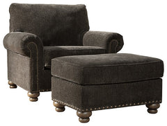 Stracelen Signature Design 2-Piece Chair & Ottoman Set image
