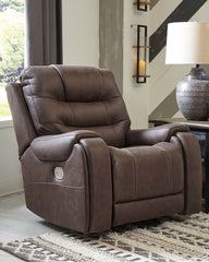 Yacolt Signature Design by Ashley Power Recliner image