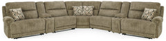 Lubec 7-Piece Power Reclining Sectional image
