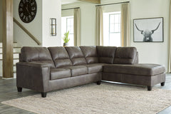 Navi Signature Design by Ashley 2-Piece Sectional with Chaise