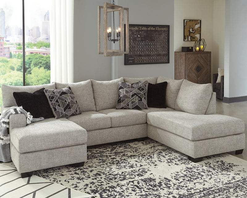 Megginson Benchcraft 2-Piece Sectional with Chaise