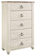 Willowton - Five Drawer Chest image