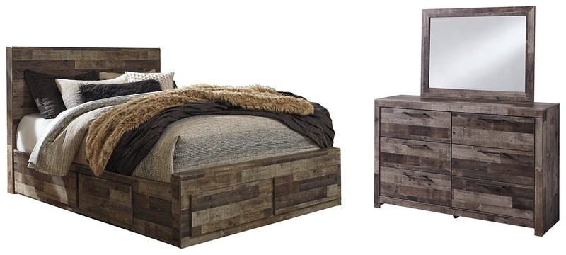 Derekson Benchcraft 5-Piece Bedroom Set with 6 Storage Drawers image
