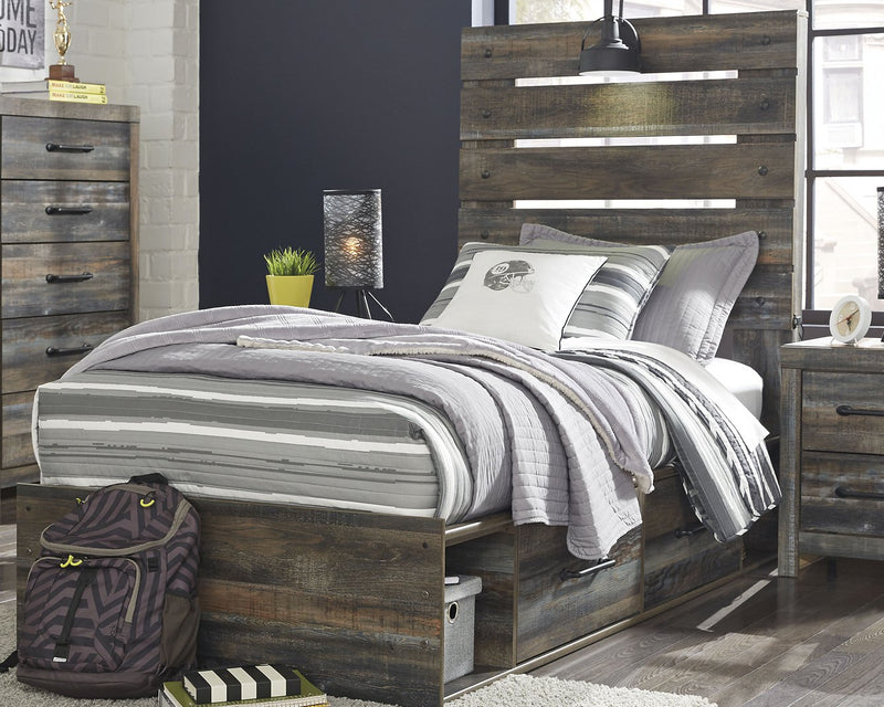 Drystan Signature Design by Ashley Bed with 4 Storage Drawers image