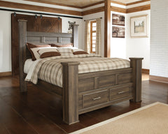 Juararo Signature Design by Ashley Bed with 2 Storage Drawers image